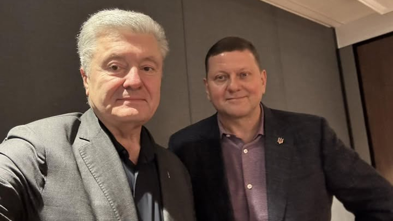 Залужний та Порошенко